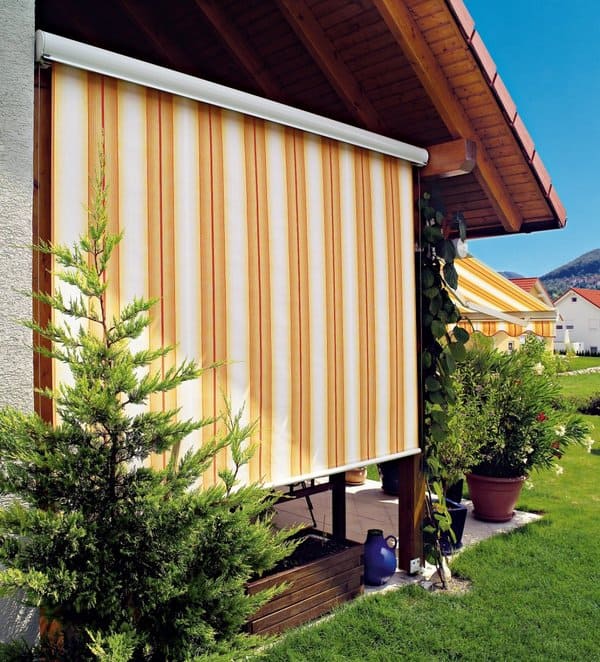 Вертикальные маркизы  (ZIP-системы)