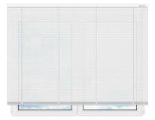 Алюминиевые горизонтальные жалюзи белые №100-перфорация цена. Купить в «Мастерская Жалюзи»