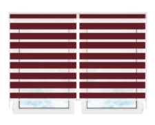 Рулонные шторы мини День Ночь Делия 131 цена. Купить в «Мастерская Жалюзи»