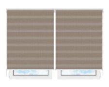 Рулонные шторы мини День Ночь Версаль-75 цена. Купить в «Мастерская Жалюзи»