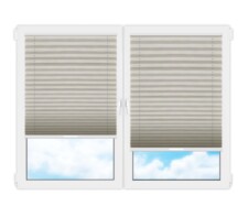 Плиссе (шторы, жалюзи) гарда перл песочный цена. Купить в «Мастерская Жалюзи»
