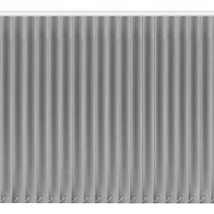 Вертикальные алюминиевые жалюзи металлик перфорация