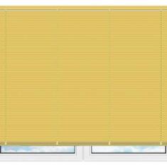 Алюминиевые горизонтальные жалюзи желтые №3 цена. Купить в «Мастерская Жалюзи»
