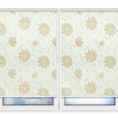 Рулонные шторы Мини Далия-бежевый