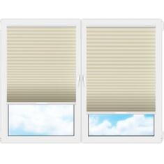 Плиссе (шторы, жалюзи) леванто кремовый